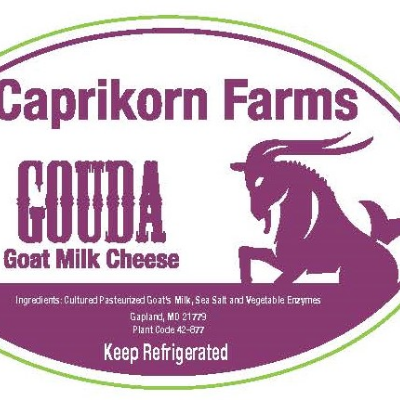 Caprikorn Farms Gouda Goat Cheese