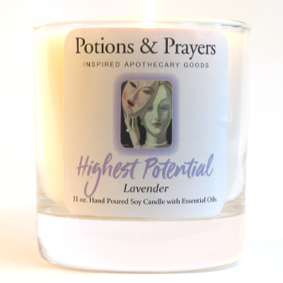 Set Of 10 Consciousness Soy Candles