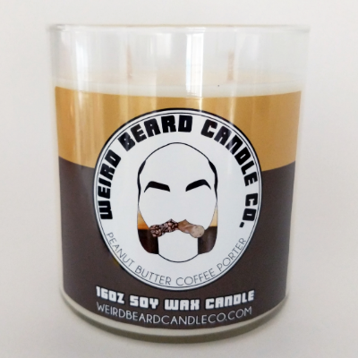 Peanut Butter Coffee Porter 16oz Double Wick