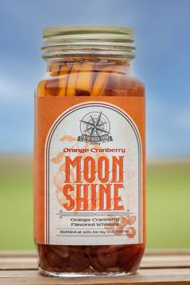Orange cranberry moonshine