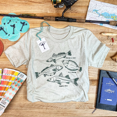 Fish Of The Saltwater Flats Tee