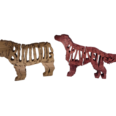 🐾 Custom Scroll Saw Animal Puzzles – Personalized Just For You! 🐾