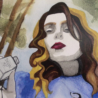 Print - Alice In Wonderland - Drink Me