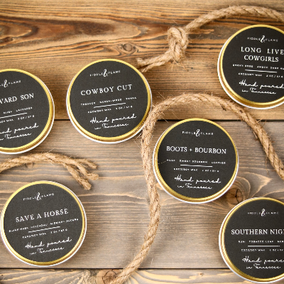 Save A Horse Candle
