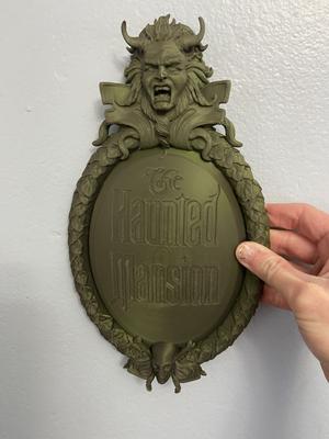 Haunted Inspired Wall Sign