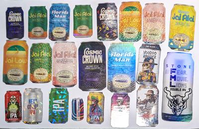 Upcycled Beer Packaging Magnets