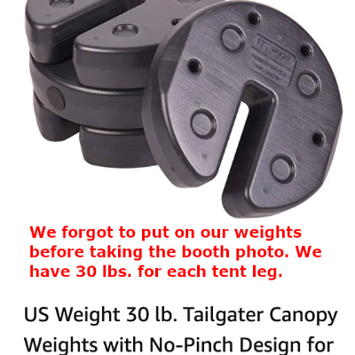 2. Tent Weights