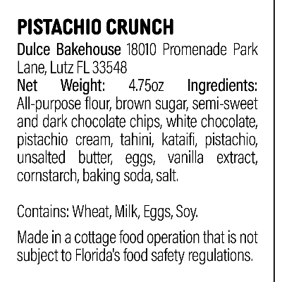 Pistachio Crunch