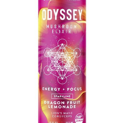 Odyssey Elixirs Dragon Fruit Lemonad Sparkling