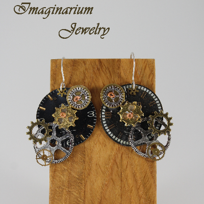 Steampunk And Computer Parts Jewelry