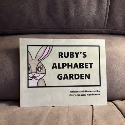 "Your Name" Alphabet Garden - Book 'N Buddy Combo