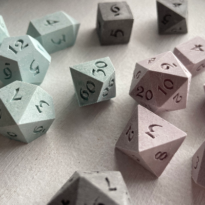 Scented Stone Dice