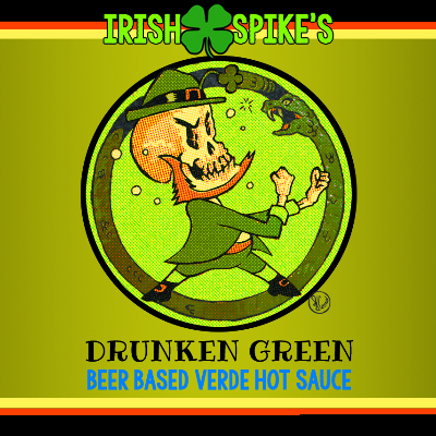 Irish Spike's Drunken Green Hot Sauce