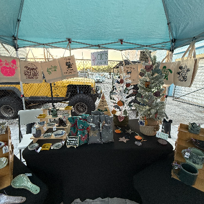 Vendor Tent Set Up