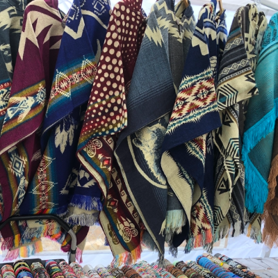 Ponchos And Clothing, Ecuadorian Cashmere Shawls