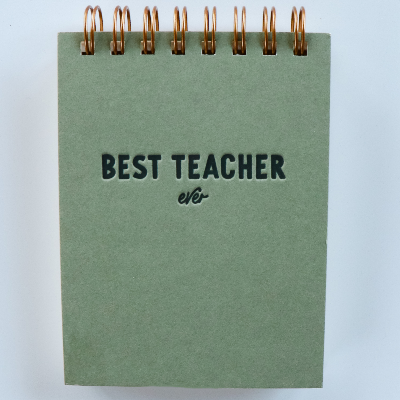 Best Teacher Ever Mini Notepad