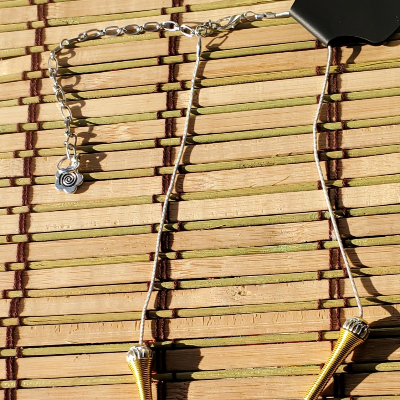 Mixed Metal Statement Necklace