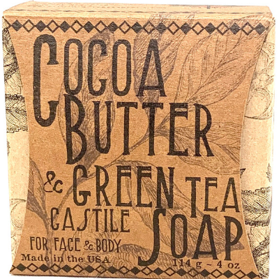 Cocoa Butter & Green Tea Soap