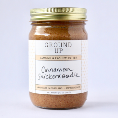 12oz + 4oz Cinnamon Snickerdoodle Almond And Cashew Butter