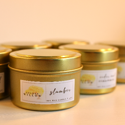 Classic Golden Willow Candles - 4oz