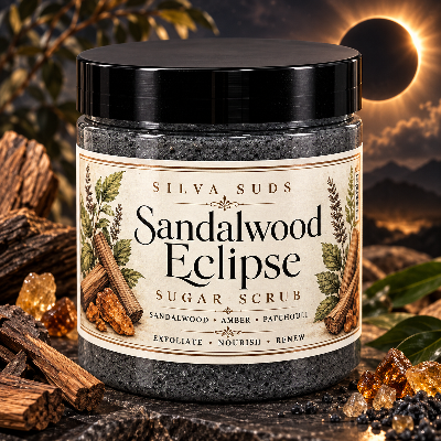 4oz Jar - Foaming Sugar Scrub And Body Wash