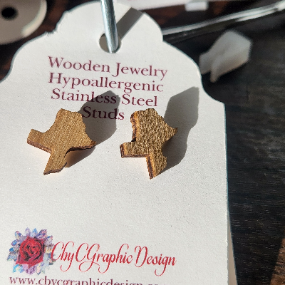 Texas Stud Earrings 3 Styles