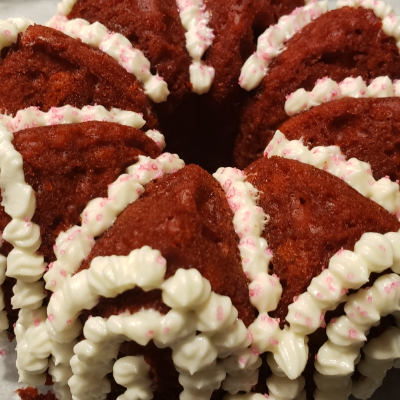 The Ultimate Red Velvet Bundtlet- Share A Size