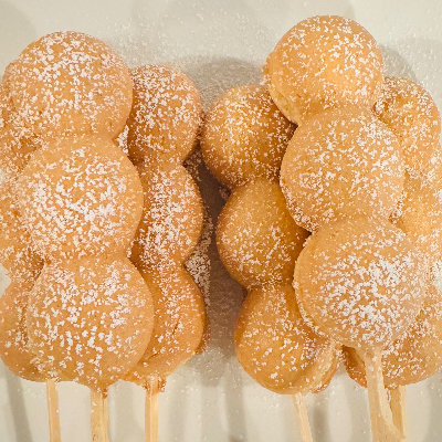 Swahili Pancakeballs /Waffle Sticks