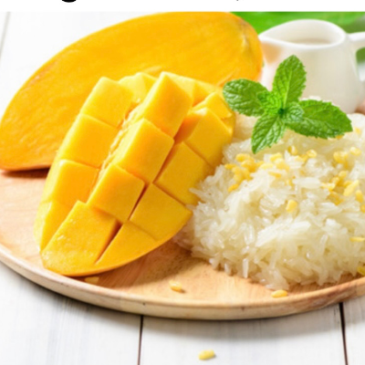 Mango + Sweet Sticky Rice