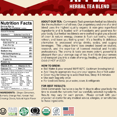 Apple Herbal Tea Blend