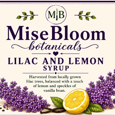 Lilac And Lemon Syrup
