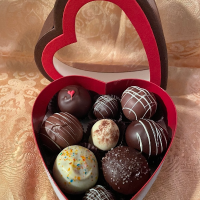 Velvet Heart Box