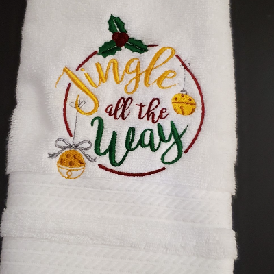 Embroidered Hand Towels