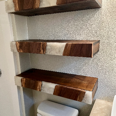 Epoxy Floating Shelf