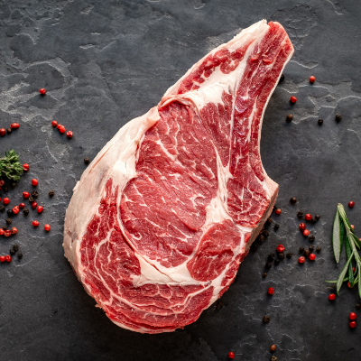 Ribeye Steak - Bone In (Two 1 Lb Steaks Per Package)