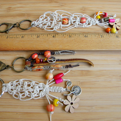 Flower Child Keyrings