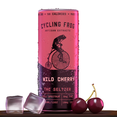 Cycling Frog Wild Cherry Delta 9 Seltzer