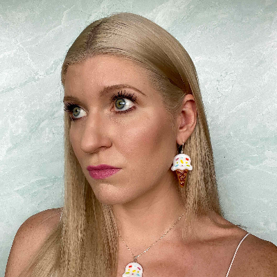 Xl Sweet Scoops | Ice Cream Statement Earrings