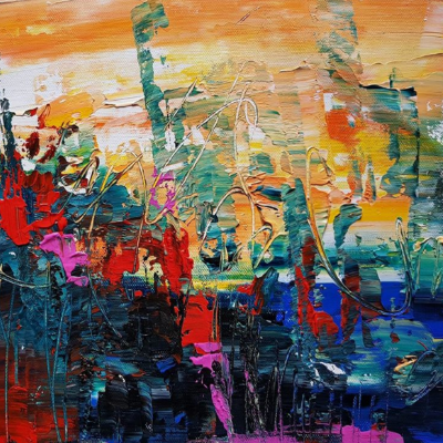 Small Abstract Paintings (Variety)