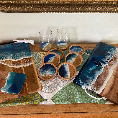 Charcuterie Boards And Resin Art