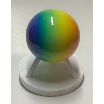 Painted Cast Plaster Spheres