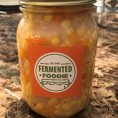 Fermented Spicy Corn Relish