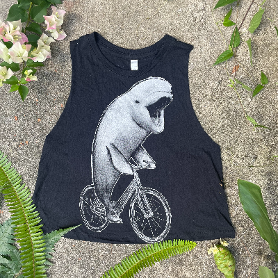 Animals On Bikes Womens Tees And Tanks