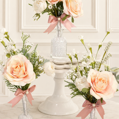 Romantic Floral Designer Picks  — Set Of Three