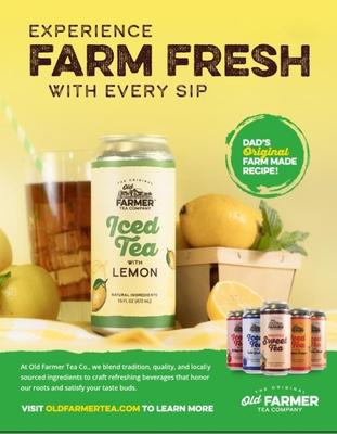 Old farmer tea's and lemonades