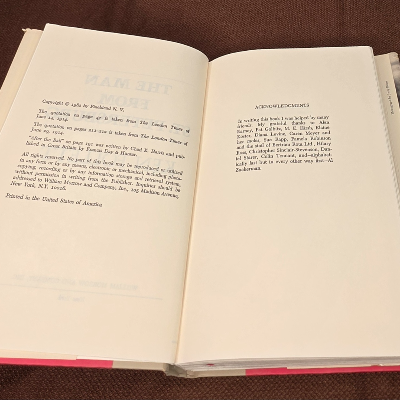 The Man From St. Petersburg Hardback Book