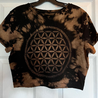 Hand Dyed Flower Of Life Shirts