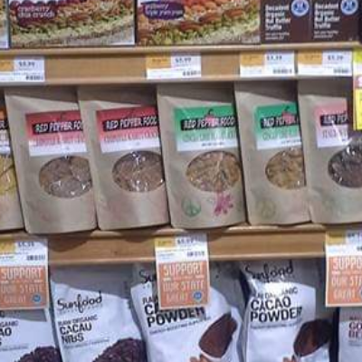 Ginger Lime Flax Crackers