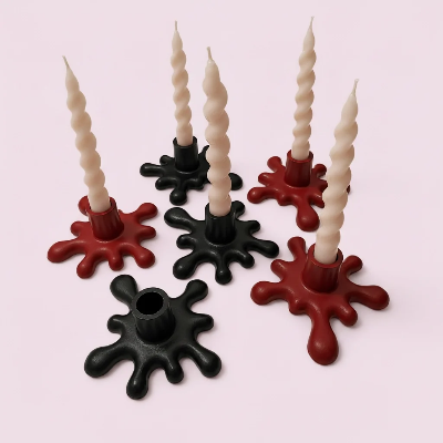 Funky Candle Holder