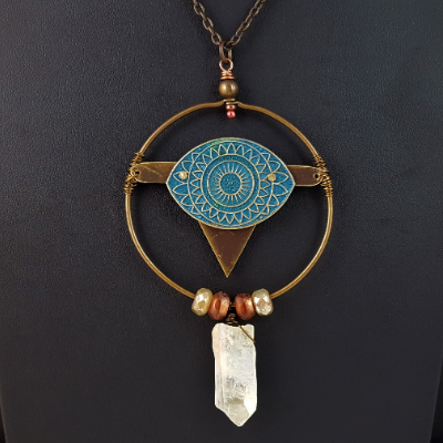 Texture, Patina'd, Riveted Pieces